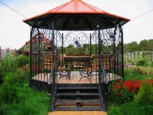 order a simple gazebo in the garden 02