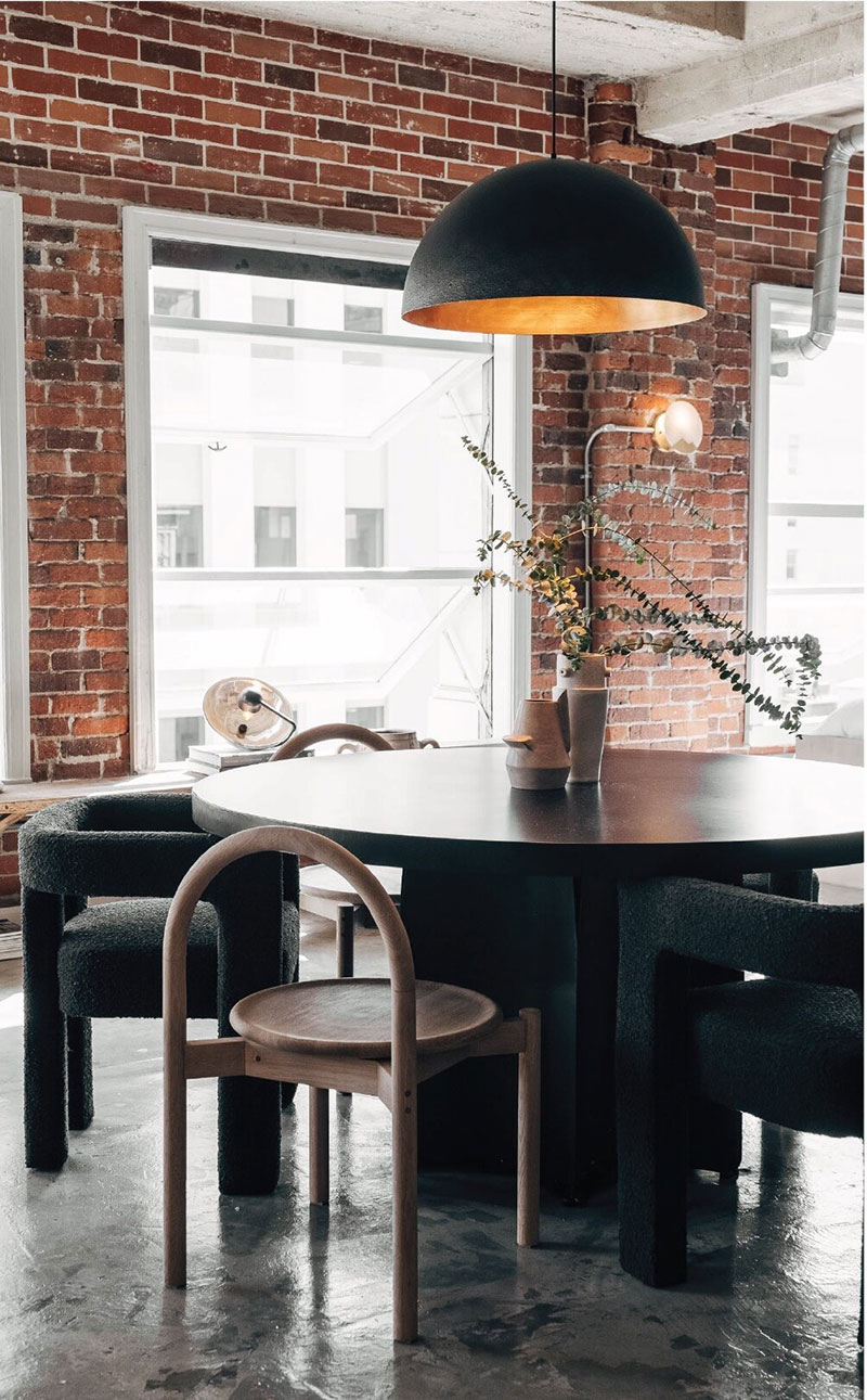 Брутальный лофт с мягкими акцентами в Лос Анджелесе loft interyery vdokhnoveniye 12