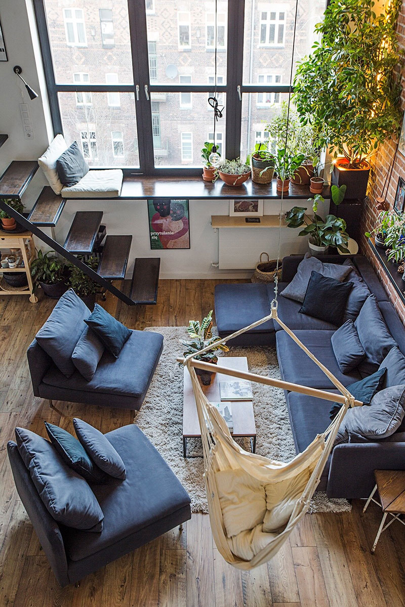 Самый крутой лофт в Кракове loft interyery vdokhnoveniye 18