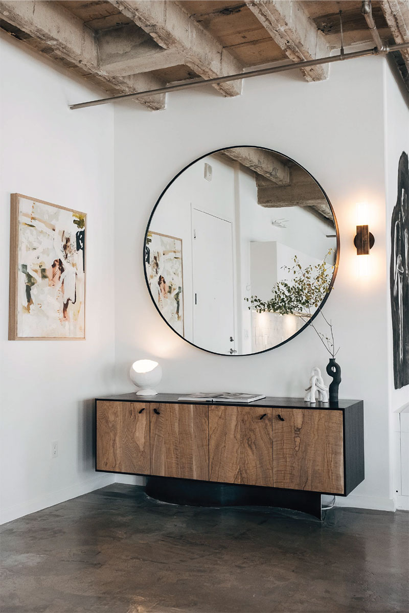Брутальный лофт с мягкими акцентами в Лос Анджелесе loft interyery vdokhnoveniye 7